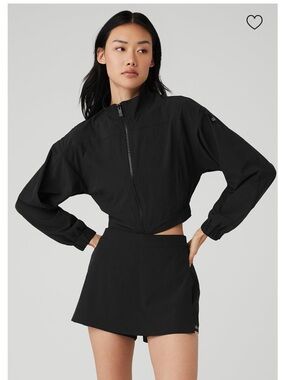 ALO Yoga Black Clubhouse Jacket Size XS NWT